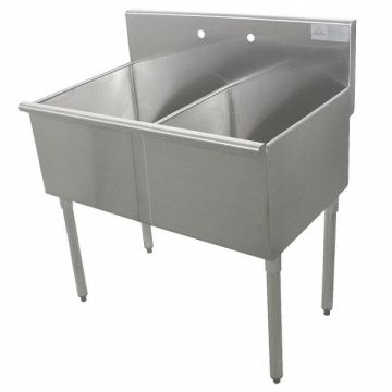 Scullery Sink Rect 48inx21inx14in