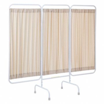 Privacy Screen 3 Panel 67inH Beige