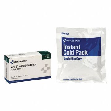 Instant Cold Pack White 4 Lx5 W Plastic