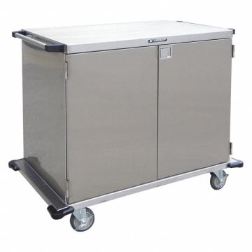Case Cart Silver Cabinet Overall 39 H