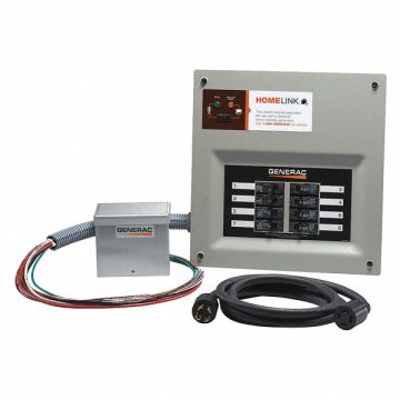 Upgradable Manual Transfer Switch Gray
