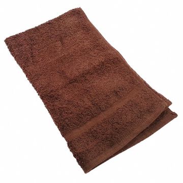 Hand Towel 16x27 In Brown PK12