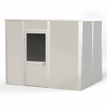 D5464 Modular In-Plant Office 4Wall 8 ftx10 ft