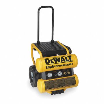 Portable Air Compressor 4 gal Twin Stack