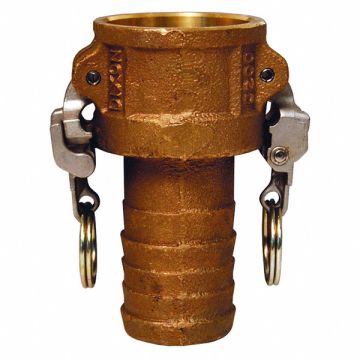 Cam and Groove Coupling 3/4 Brass