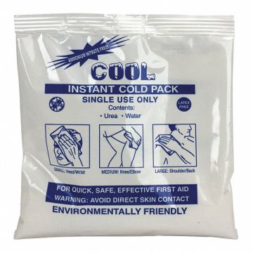 Instant Cold Pack White 6 x 4-1/2