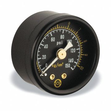 Pressure Gauge 0 to 150 psi 1-1/2In