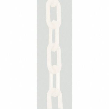 E1221 Plastic Chain 1-1/2 In x 100 ft White
