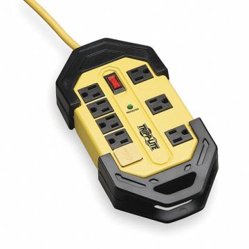 Surge Protector Strip 8 Outlet Yel/Blk