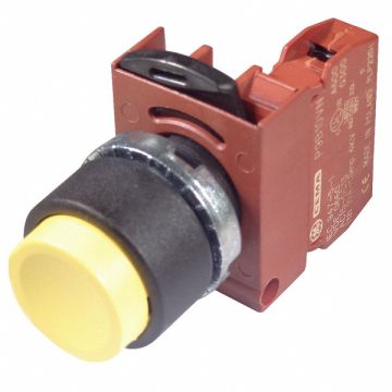 H7078 Non-Illuminated Push Button Yellow