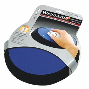 Mouse Pad w/Wrist Support Cobalt