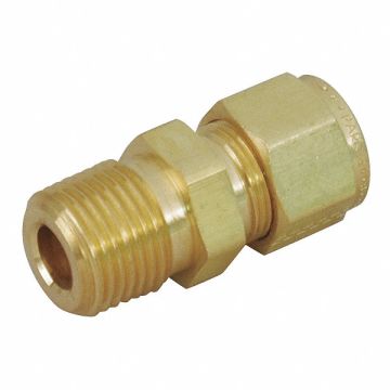 Straight Connector Brass A-LOKxM 1/8In