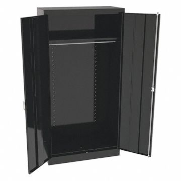 K3911 Storage Cabinet 72 x36 x18 Black 1Shlv