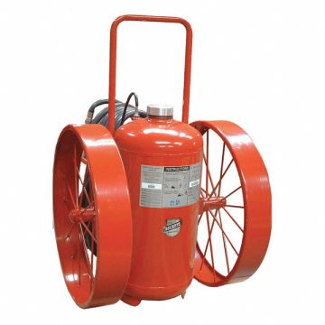 Wheeled Fire Extinguisher BC Red