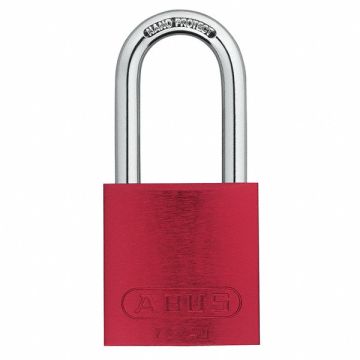 D8952 Lockout Padlock KA Red 1-1/2 H PK6