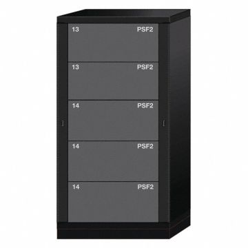 Gear Locker 59-1/4 Overall Height Black