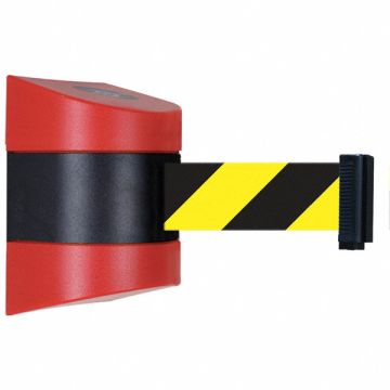 D0116 Belt Barrier Red Belt Yellow/Black