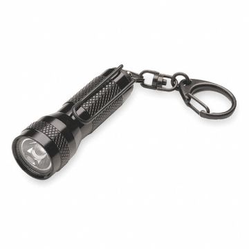Industrial Keychain Flashlight LED Black