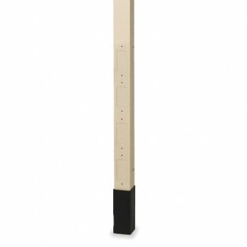Service Pole Ivory 12 ft 2 L 2.13 W