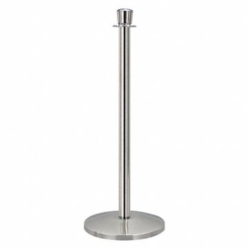 Urn Top Rope Post Polished SS 39 in.