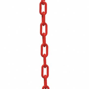 J1047 Plastic Chain 1-1/2 in x 500 ft L Red