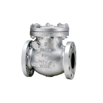Valve, Check, Bolted Cover Swing, 8", 600#, Flanged LRF, RP, WCB/13% CR/Stellited,