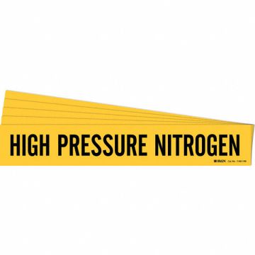 Pipe Marker High Pressure Nitrogen PK5