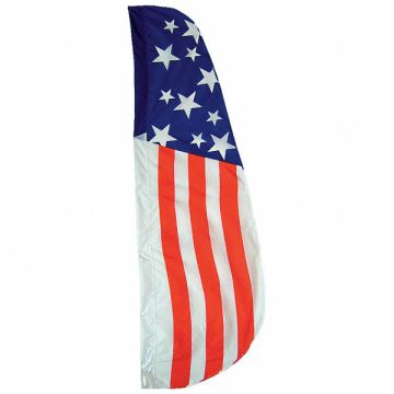 US Feather Flag 2x8 Ft Nylon