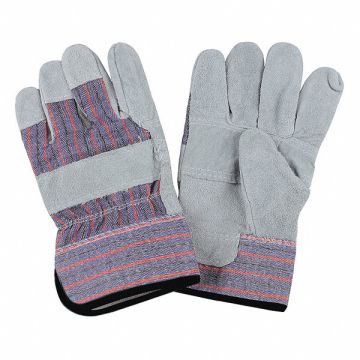 D1559 Leather Gloves Gray S PR