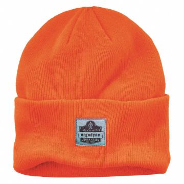 Knit Cap Over The Head Universal Orange