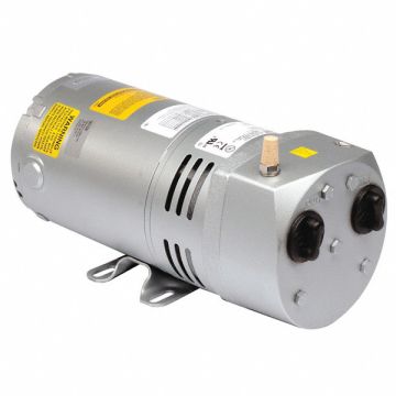 Vacuum Pump 1/4 hp 4.5 cfm 26 in Hg