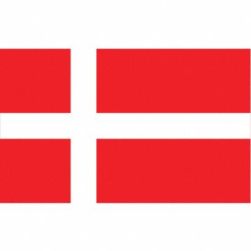 Denmark Flag 4x6 Ft Nylon