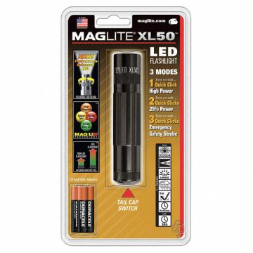 Tactical Mini Flashlight LED Black
