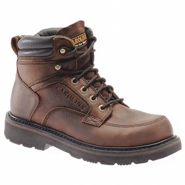 6 Work Boot 8 2E Brown Steel PR