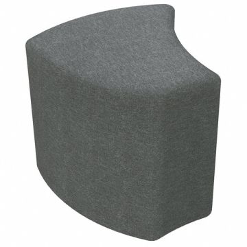 Soft Seating 18-1/2inD Gray Fabric 250lb