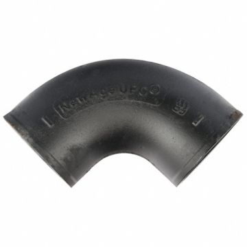 90 Bend Cast Iron 4 in Pipe Size Socket