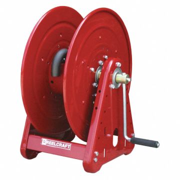 Hand Crank Hose Reel 50 ft 3/4 ID Red