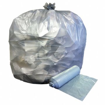Trash Bag 45 gal Clear PK250