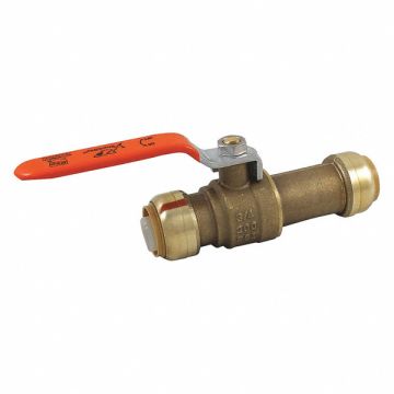 Ball Valve Brass Push-Fit 3/4 in 200 psi