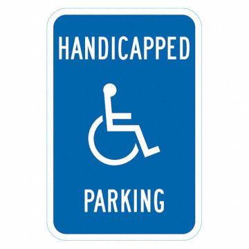 ADA Handicapped Parking Sign 18 x 12