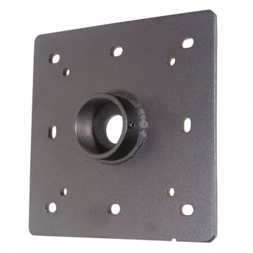 Ceiling Plate Black 7.5 Dx1.25 Hx7.5 W