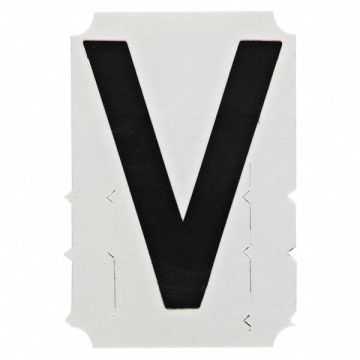Letter Label V PK10