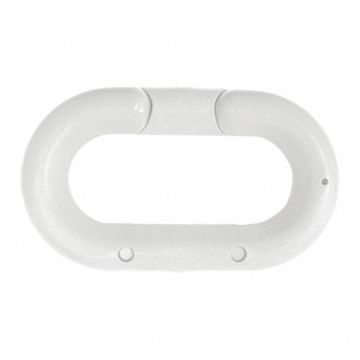 Chain Link White 2 Size Plastic