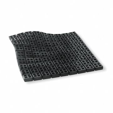 Vibration Iso Pad 4x4x3/4 In PK2