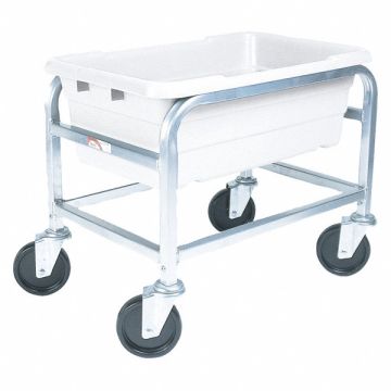 Tub Rack 600 lb Ld Cap. Aluminum Cart