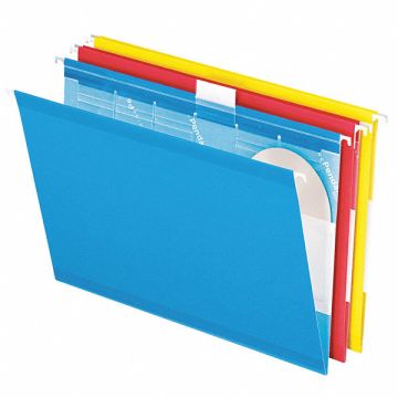Box Hanging File Folders Assorted PK20