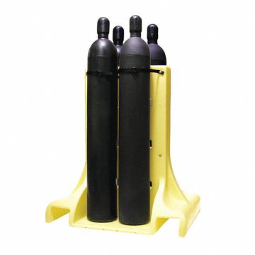 Cylinder Stand 4 Cyl. 11-1/2in.dia. HDPE