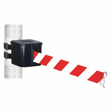Belt Barrier Red/White Belt 25 ft L