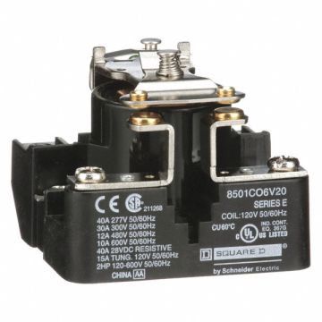 H8162 Open Power Relay 4 Pin 120VAC SPST-NO
