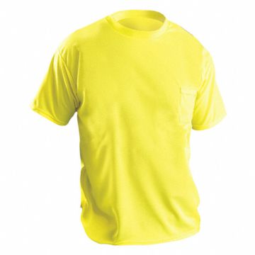 T-Shirt Hi-Vis Yellow 30 in L XL